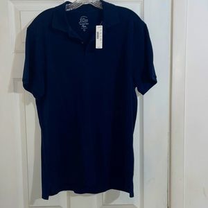 J.Crew Men’s Large Polo Shirt Navy Blue